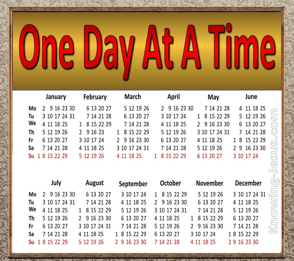 One Day At A Time (devotional)04-27 (red)